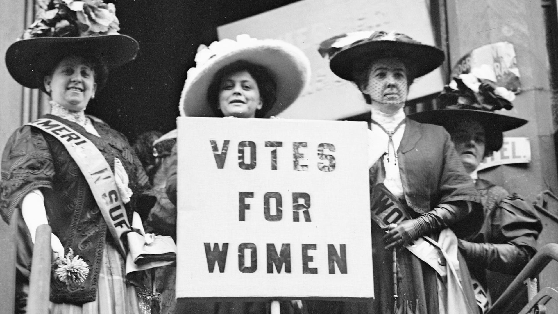 the suffrage movement