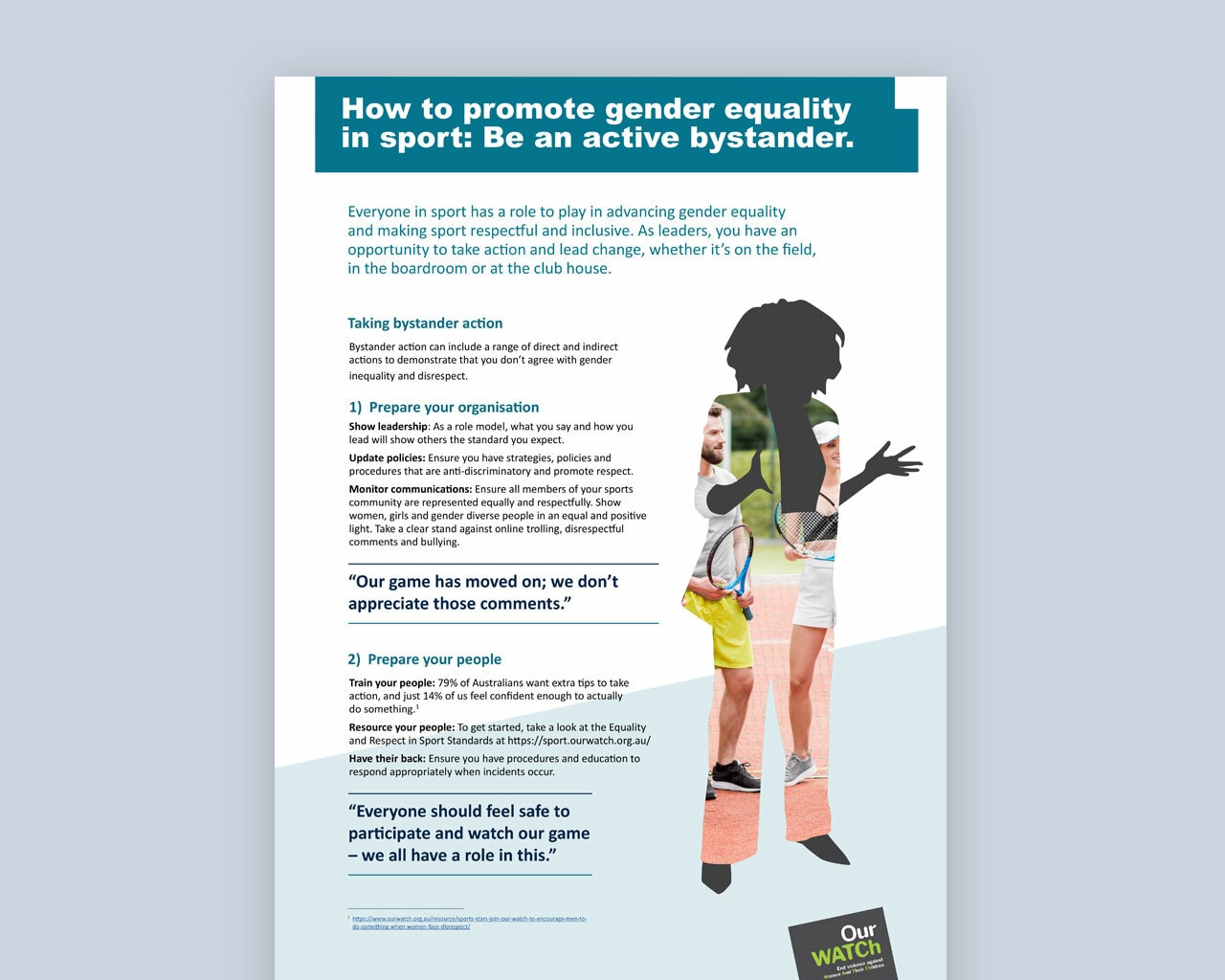 gender equality in sport