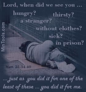 church help for homeless