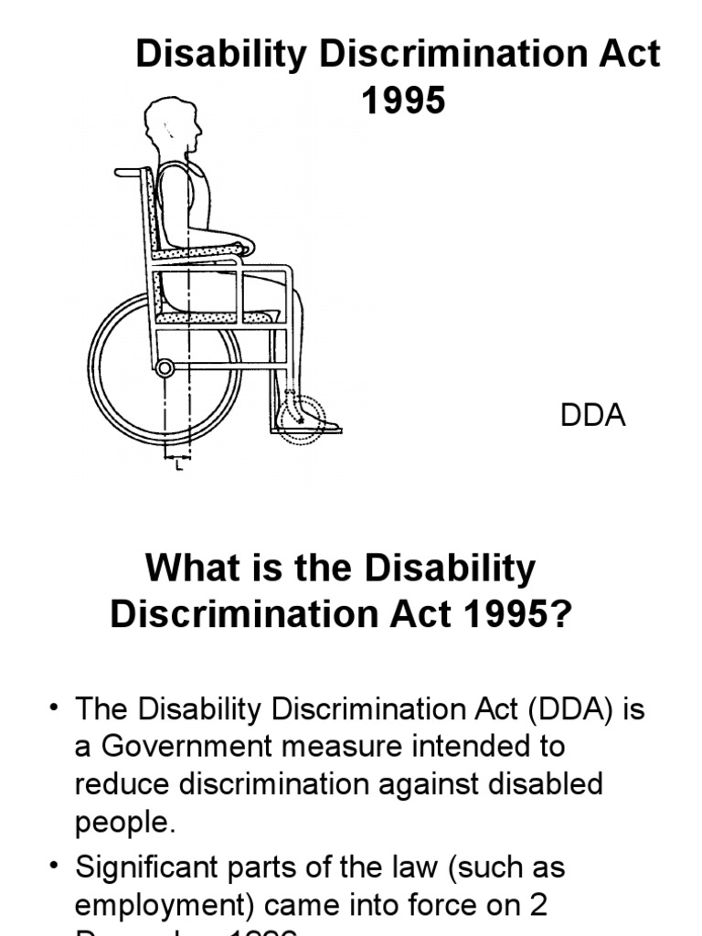 disability discrimination act