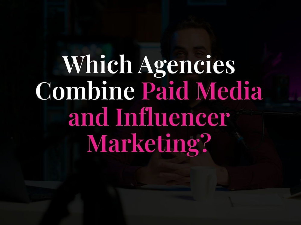 social media and influencer marketing
