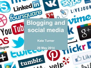 social media blogging